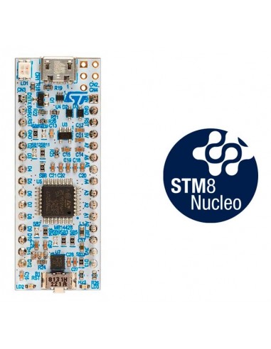 NUCLEO-32 STM8S207K8 8-bit MCU with 64 Kbytes Flash, 24 MHz CPU, integrated EEPROM