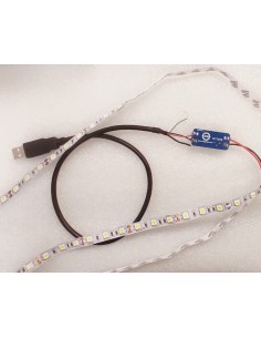 Bande LED super brillante (blanche), 1/M60 LEDs [Meter] 12V