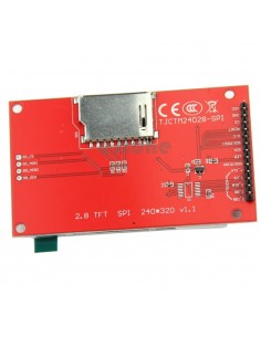 2.8" Serial TFT LCD Display (SPI, 240x320, ILI9341) (screen)