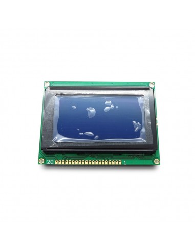 Graphic LCD 128*64 (White on Blue) (screen)
