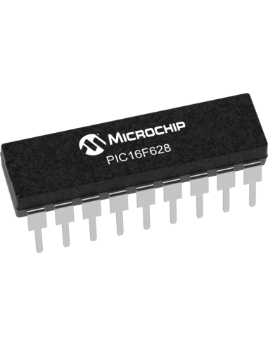 PIC16F628 - Microcontrôleurs et processeurs (DIP18)