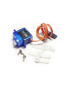 Light 9g Micro Servo (RC plane helicopter Boat, SG90) (Robotique)