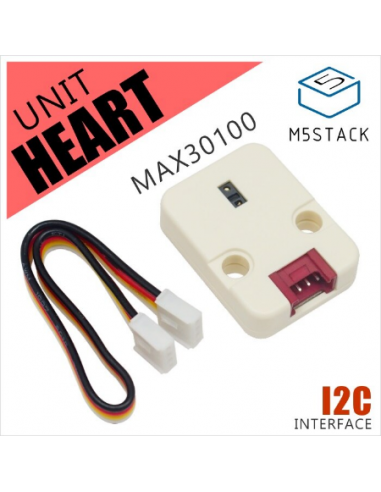 M5stack Module de capteur de pouls fréquence cardiaque Pulsesensor