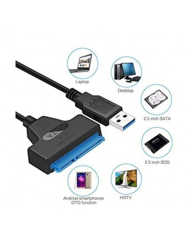 USB 3.0 to SATA 2.5 "Adapter raspberry pi compatible