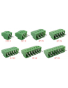 PCB 2.54 screw terminals, 2P 3P 4P 5P 6P 7P 150V 6A for 26-18awg cable