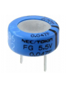 Supercapacitor, 47000μF, 5.5V dc, Through Hole, 11 (Dia.) X 5.5mm 200Ω 0.047F