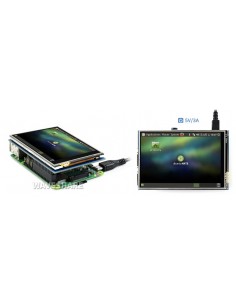 3.5inch Resistive Touch Display (B) for Raspberry Pi, 480×320, IPS Screen, SPI