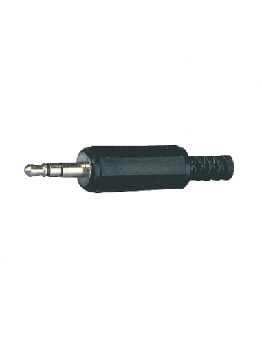 Jack 3,5mm (Male stereo, with grommet straight for cable audio)