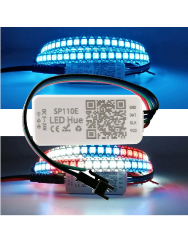 SP110E Smart Bluetooth Pixel Led Control For WS2811 WS2812b WS2813 SK6812 WS2815 RGB RGBW