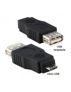 Micro USB male to USB A Female (for USB OTG)