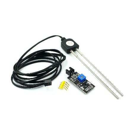 Capacitive Soil Moisture Sensor Arduino Raspberry Pi | HackSpark