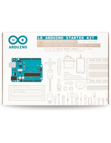 Arduino Starter Kit Officiel pour débutants K020007 [manuel en français]