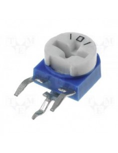 Trimmer Potentiometer (100mW, 6.5 x 7 x 4.2mm, various values)