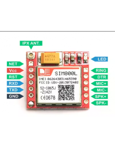 SIM800L GSM/GPRS Module Arduino Uno, Arduino Mini, Raspberry Pi