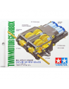 TWIN-Motor - double axle gearbox 3-speed crank (Arduino raspi micro:bit)