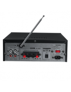 AV-66XBT 2X120W Bluetooth 5.0 EQ Stéréo AMP 2CH AUX USB FM Radio