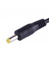 Câble cordons,DC 4,0/1,7 M/M prise droit,Sony 1,5mm2 noir 0.5M