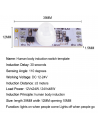 PIR motion sensor switch module (12/24V)