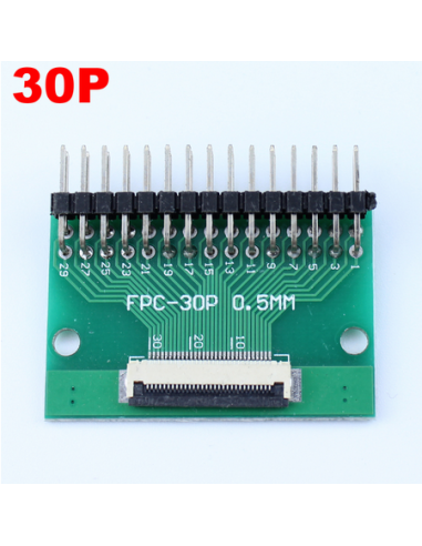 LCD EXT breakout of 0.5mm 30P FPC (screen)