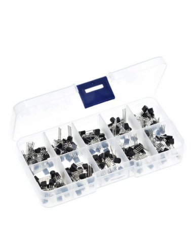 Kit de transistors TO-92 10 valeurs x 20 pièces  200pcs