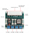 B ATX power adapter, 24-pin terminal output module
