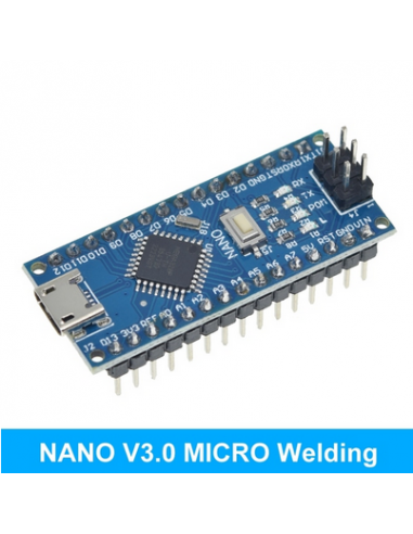 Micro USB Nano V3.0 solder (Arduino compatible board with CH340)