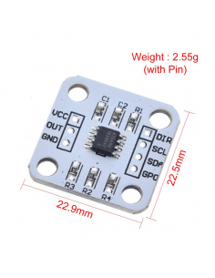 AS5600 Magnétique Codeur Magnétique Induction Angle Mesure Capteur Module 12bit
